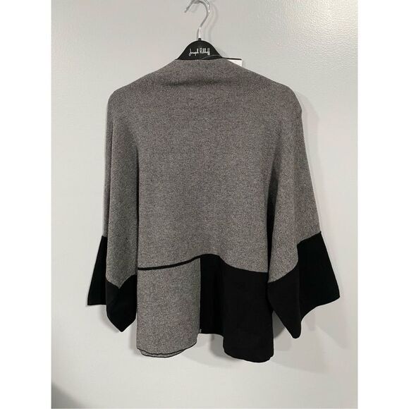 Joseph Ribkoff Colour-Block Funnel Collar Top Sweater Women’s Medium NWT - Picture 5 of 5